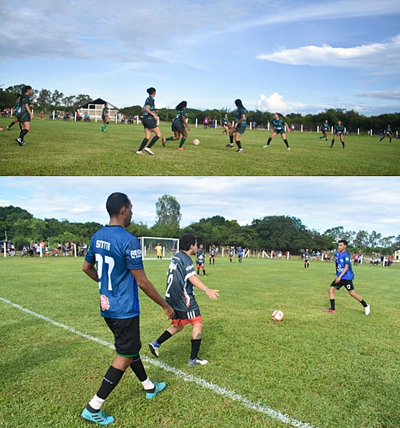 Três jogos movimentaram o Municipal de Futebol Suíço na noite de ontem